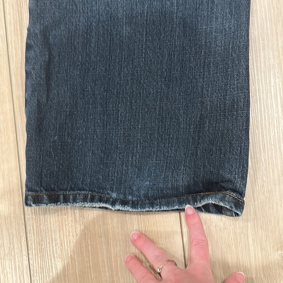 GUC Men’s Old Navy Brand Low Rise Bootcut Style Jeans Denim Size 32x32 - Picture 8 of 10